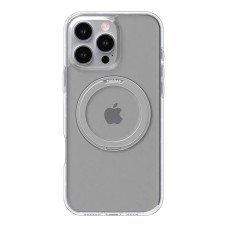 Torras Ostand Pro dėklas, skirtas iPhone 16 Pro (skaidrus)