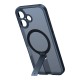 Torras Pstand Spin Case, skirtas iPhone 16 (juodas)