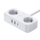 UGREEN DigiNest 30W hálózati töltő, 2x USB, 1x USB-C (fehér)