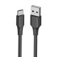 USB 2.0 A į USB-C 3A kabelio ventiliacija CTHBI 3m Black