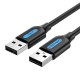 USB 2.0 cable Vention COJBG 1.5m Black PVC