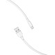 USB 2.0 Male to Micro-B Male 2A 1.5m Vention CTIWG (white)