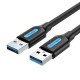 USB 3.0 cable Vention CONBF 1m Black PVC