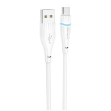 USB-A į USB-C laidas Foneng X101 3A, 1.2 m (baltas)