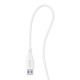 USB-A to Lightning Cable Ricomm RLS004ALW 1.2m