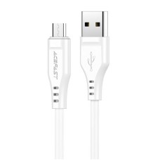 USB-A – USB-Micro  Acefast C3-09 1.2m, 60W (white)