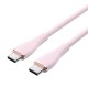 USB-C 2.0 to USB-C 5A Cable Vention TAWPF 1m Pink Silicone