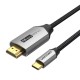 USB-C į HDMI laidas 2 m ventiliacijos CRBBH (juodas)