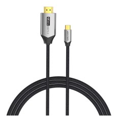 USB-C į HDMI laidas 2 m ventiliacijos CRBBH (juodas)