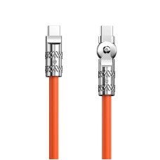 USB-C to USB-C rotating cable Dudao L24CC 120W 1m (orange)