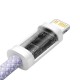 USB-C cable for Lightning Baseus Dynamic 2 Series, 20W, 1m (purple)