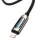 Baseus USB-C į Lightning Display kabelis PD 20 W 2m - Juodas