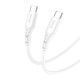 Vipfan USB-C - USB-C cable P05 60W PD 1m - White