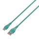 USB to USB-C cable LDNIO LS611, 25W, 1m (green)