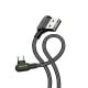 USB į USB-C laidas Mcdodo CA-5280 LED, 1.2 m (juodas)