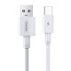 USB to USB-C cable Remax Marlik, 2m, 100W (white)