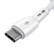 Vipfan USB - USB-C kabelis Racing X05 3A 3m - Baltas