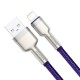 Baseus Cafule USB - Lightning cable 2.4A 2m - Purple