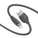 Baseus Jelly cable USB - Lightning 2.4A 1.2m black