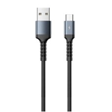 Remax USB - micro USB kabelis Kayla II RC-C008 1m - Juodas