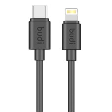 USB laidas Budi 35W 1.2m (juodas)