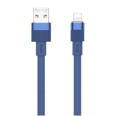 USB laidas-lightning Remax Flushing, RC-C001, 1m, (mėlynas)