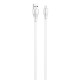 Cable USB - Micro USB LDNIO LS552, 2.1A, 2m (white)