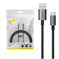 Cable USB do USB-C Baseus Superior 100W 2m (black)