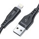 Cable USB to Lightining Acefast C3-02 1.2m (black)