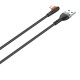 Cable USB to Lightning LDNIO LS561, 2.4A, 1m (black)