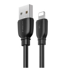 USB Lightning Remax Suji Pro laidas, 1m (juodas)