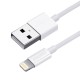 USB prie Lightning kabelis Choetech IP0026, MFi, 1.2 m (baltas)