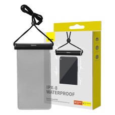 Waterproof phone case Baseus AquaGlide with sliding lock - black