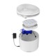 Water fountain for pets 1l Dogness - white