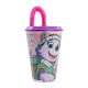 Vandens puodelis su šiaudeliais vaikams STOR 74530 430 ml Paw Patrol Skye (rožinė)