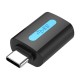 Vention USB adapter CDUB0, USB-C male to USB 3.0 female (black)