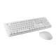 Wireless keyboard + mouse set MOFII Sweet 2.4G - white