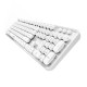 Wireless keyboard + mouse set MOFII Sweet 2.4G - white