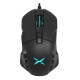 Wired gaming mouse with interchangeable sides Delux M629BU RGB 16000DPI