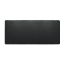 Monochrome leather mouse pad MIIIW (Black)