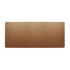 Monochrome leather mouse pad MIIIW (Brown)