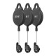 VR Cable Culley System-3 pcs Kiwi Design V2-3 for Meta Quest 2 Black