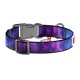 Waudog "NASA21" nylon dog collar with QR code, size L