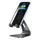 XO TK20 Wireless inductive charger with stand 15W (black)