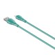 Lightning Cable LDNIO LS612 25W, 2m (green)