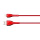 Lightning Cable LDNIO LS662 30W, 2m (red)