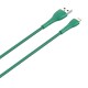 Lightning Cable LDNIO LS671 30W, 1m (green)