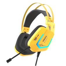 Gaming headphones Dareu EH732 USB RGB (yellow)