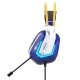 Gaming headphones Dareu EH732 USB RGB (blue)