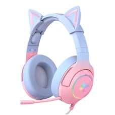 Gaming headphones ONIKUMA K9 7.1 Pink/Blue